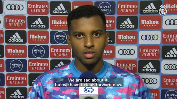 Rodrygo: 'We deserved more'
